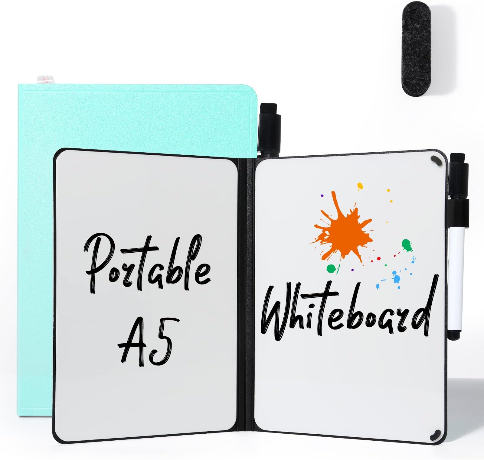 AGM Small White Board Dry Erase, Double Sided Folding