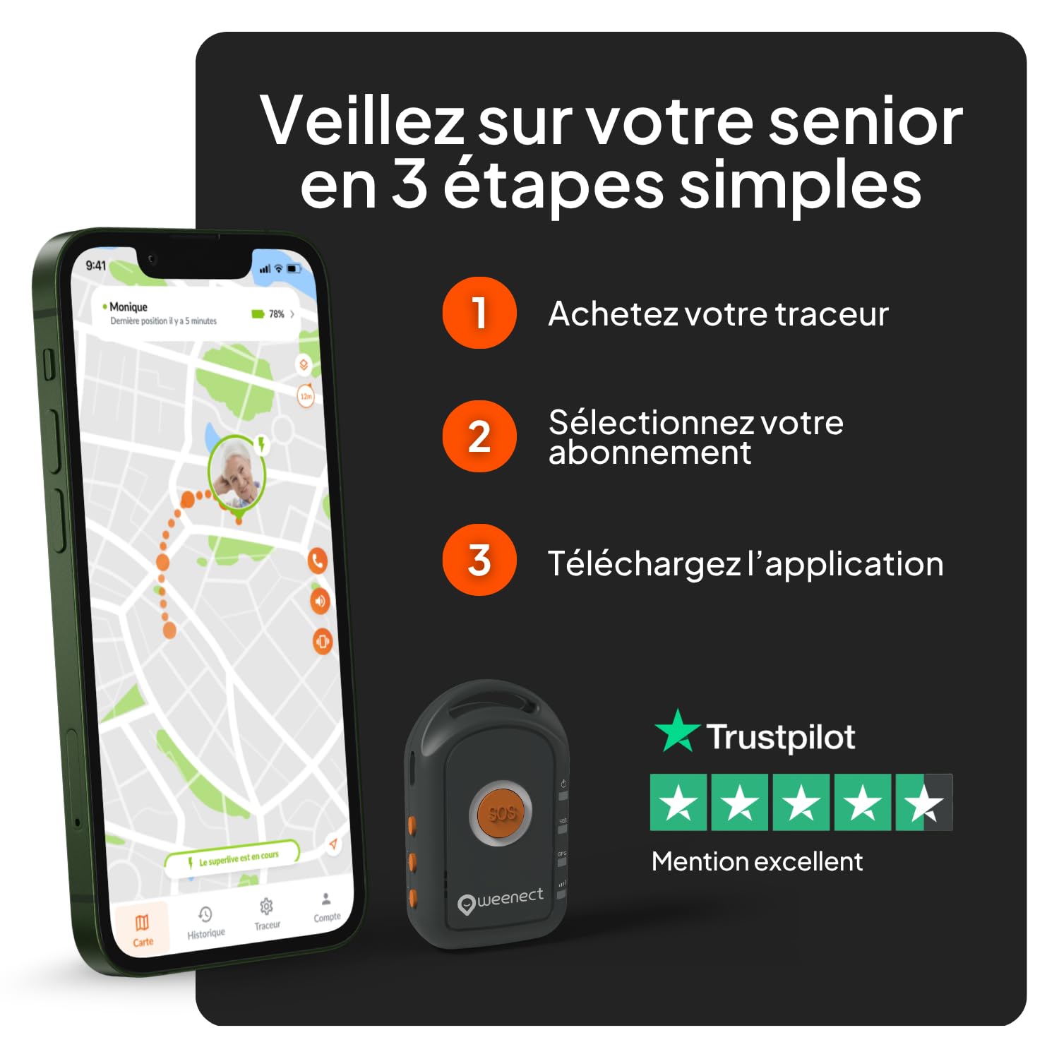 Family Traceur (GPS Senior)