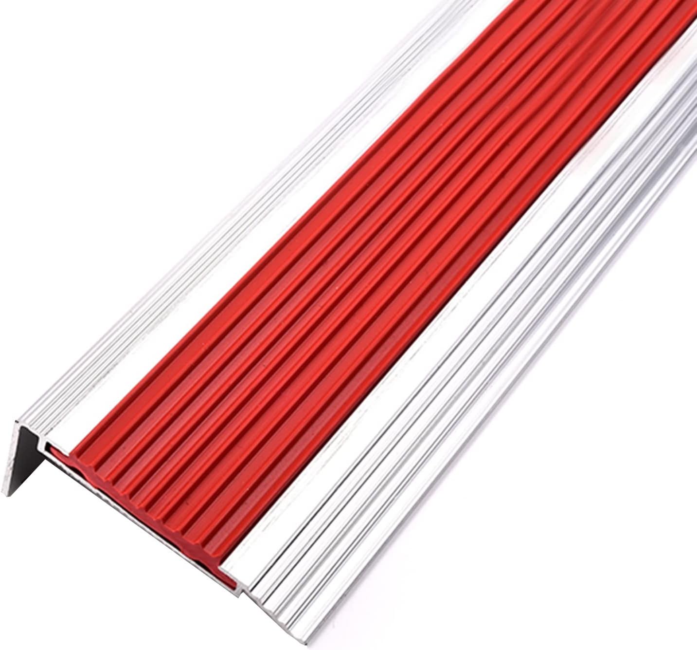 Stair Edge Trim Aluminum Alloy, NonSlip Step Tread Edge