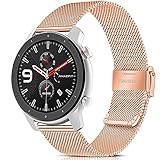 【Tipo compatible】 Correa de repuesto de anillo deportivo clásica y elegante compatible con Amazfit GTR 47mm / Amazfit Pace / GTR 2 / GTR 2e / Stratos 3 / Stratos 2 / Stratos 2s / Stratos, Samsung Galaxy Watch 3 45mm / 46mm / Gear S3 Frontier, Huawei Reloj GT 46mm / GT2 Pro / GT2 46mm /