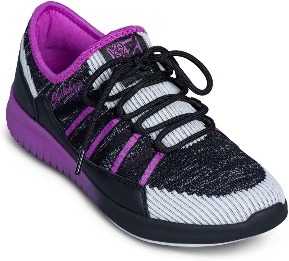 KR Strikeforce Jazz Black/Purple Ladies Size 7.5