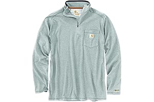 Men's Carhartt Force Quarter-Zip Long Sleeve Shirt