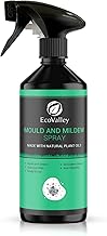EcoValley Natural Black Mould and Mildew Remover Spray - 500ml - Powerful Multi-Surface Cleaner for Home, Walls, Caravan - Effective Damp Mould Treatment, Eco-Friendly Formula