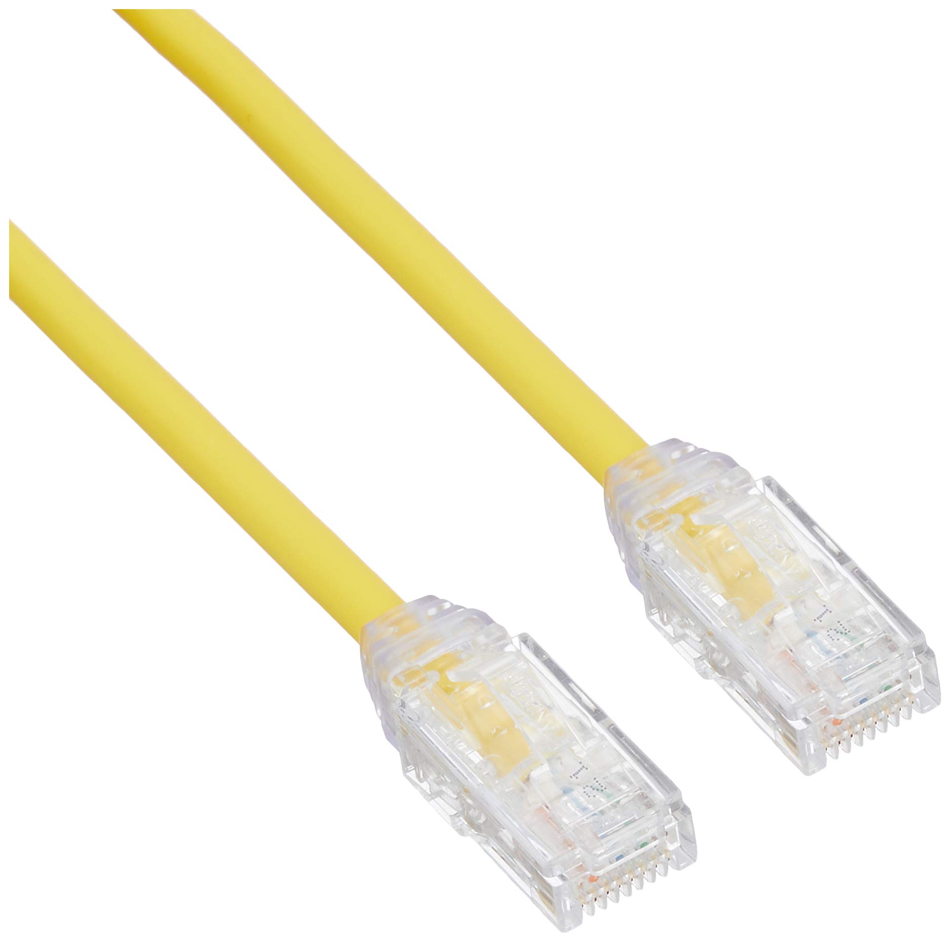 PANDUIT LAN Cable CAT6A Ultra-fine Professional 1m Yellow