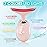 Facial Massager Red-Light-Therapy-for-Face and Neck, Face  culpting Wand with 7 Color (Bright Pink)