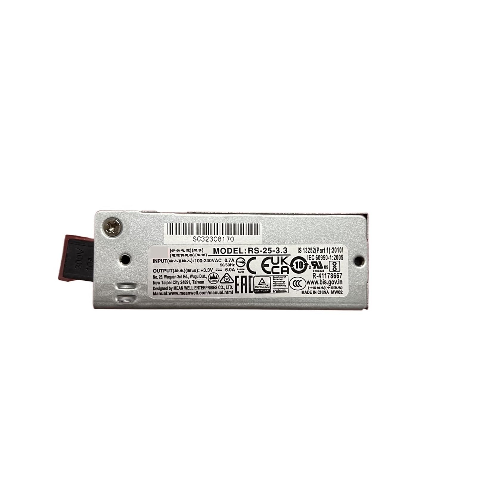 Alimentation à découpage RS-25-15 pour remplacer un bloc défectueux de 15V sur machine