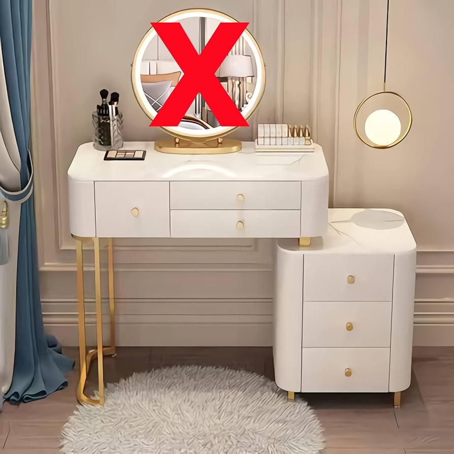 ドレッサー　イス　化粧鏡　白　大理石 楽天市場】全身鏡 ドレッサー 姿見 全身ミラー 大理石柄 白 幅