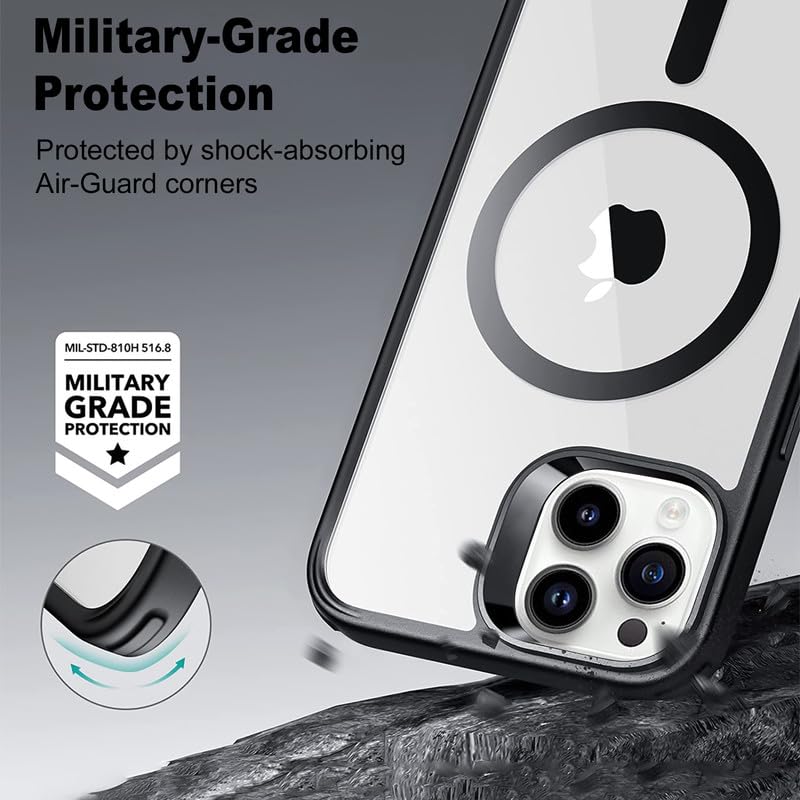 Xylota Cover Magnetica per iPhone 15 Pro 6,1, Compatibile con