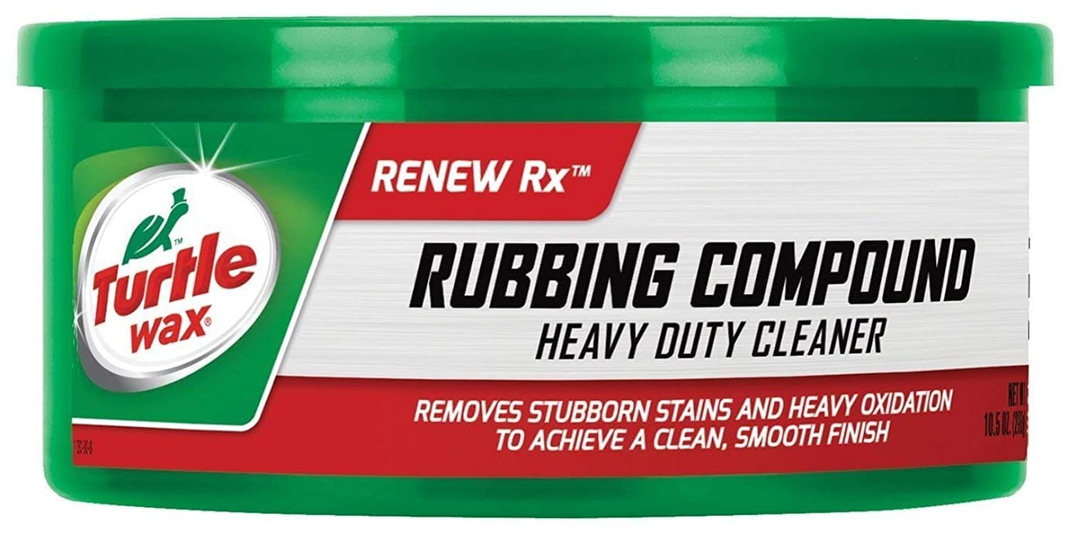 Turtle WaxT230A Renew Rx Rubbing Compound Heavy Duty Cleaner 10.5 Oz.