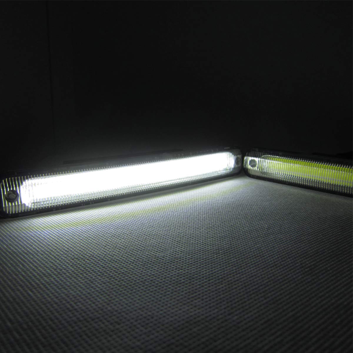 Feux diurnes, COB LED lumineuse DRL, blanc 6000K, 12V DC, 12W, CE