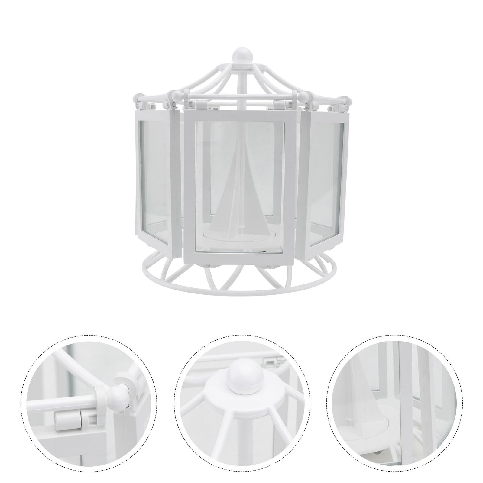 Bilderrahmen Musik Kreativer Weißer Multifunktionaler aus Glas Abs und Holz als Wand und Tischdeko für Wohnzimmer und Hochzeit