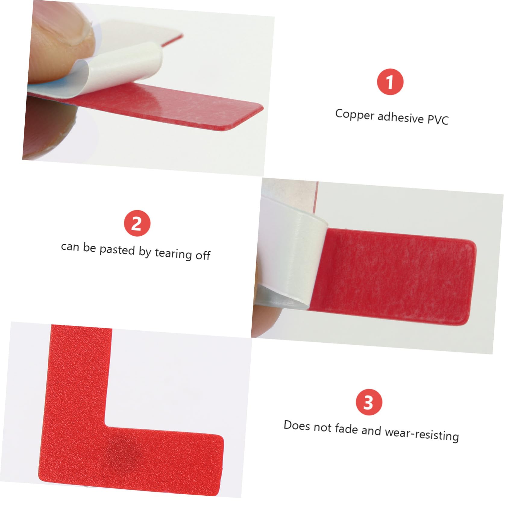 HAWILLOSCH Positioning Sticker Decal Warning Sign Sticker for Home Security Signs Alert