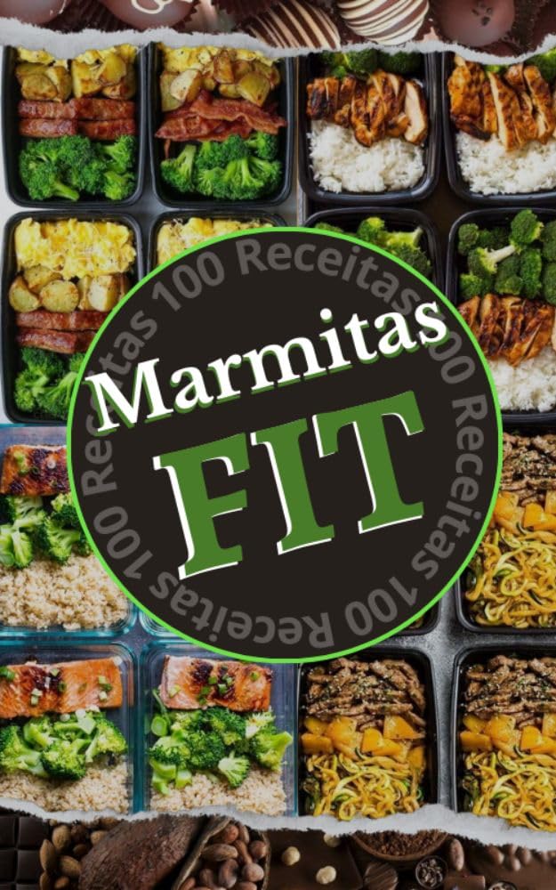100 Receitas de Marmitas Fit - imagem principal do produto