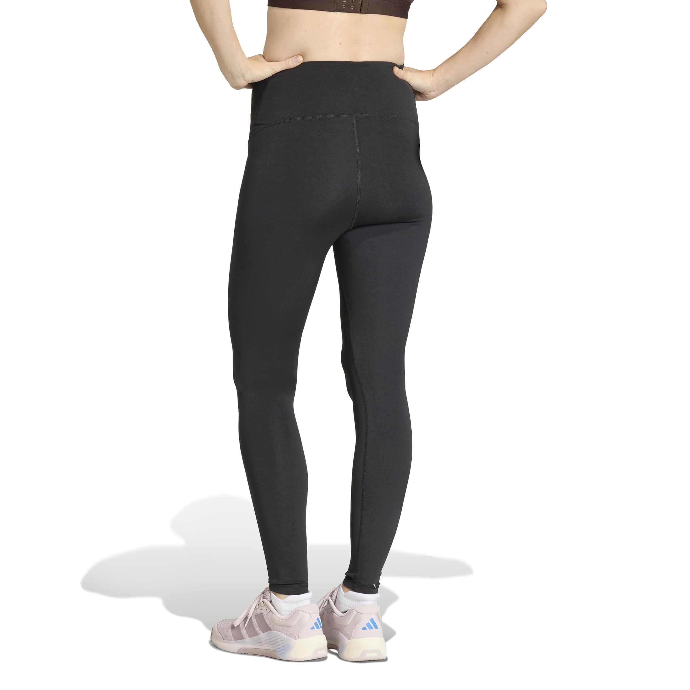 adidas - Optime Essentials Workout Full Length Leggings Maternity, Calzamaglia Donna