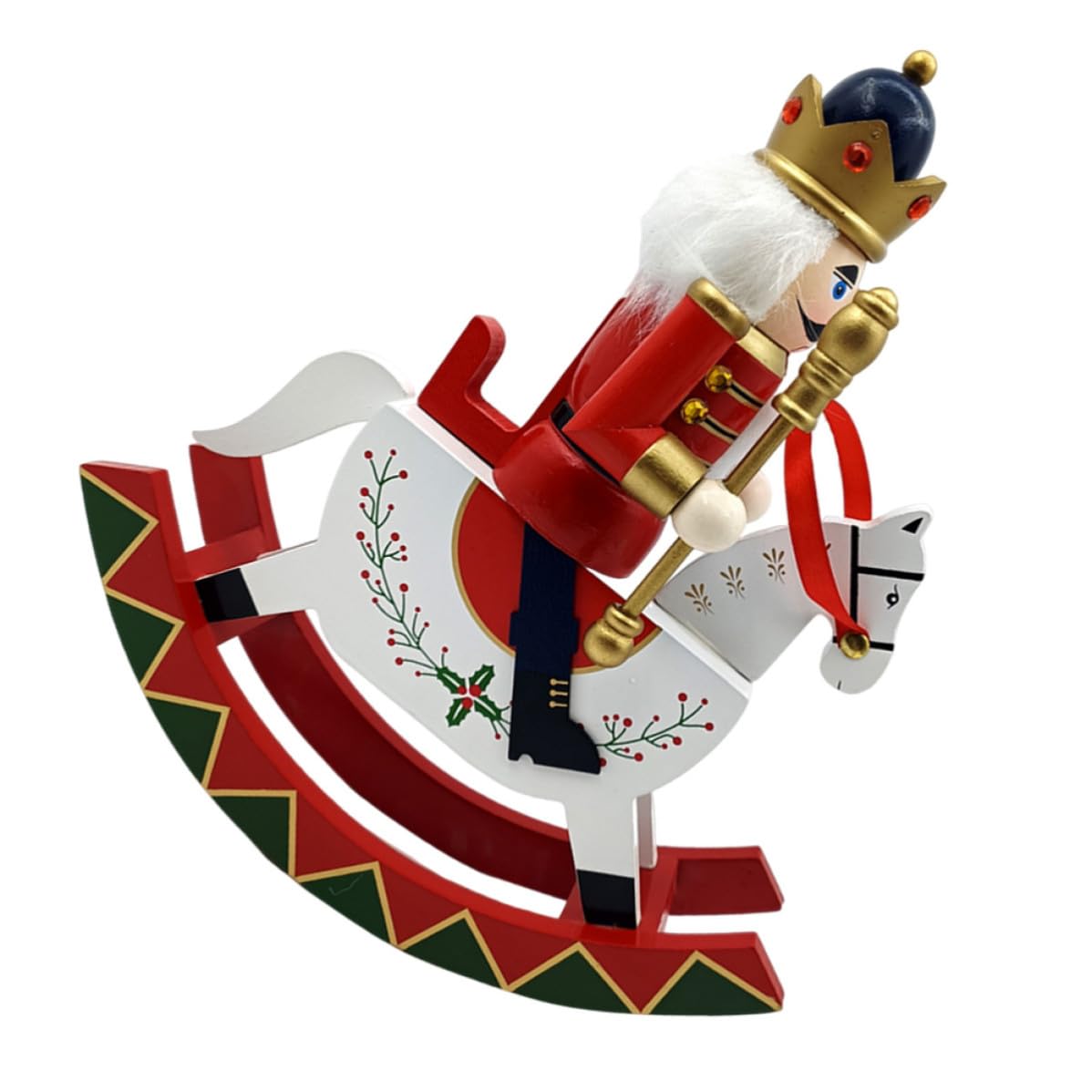 Casse-Noisette en bois rouge, le cadeau de décoration festive idéal