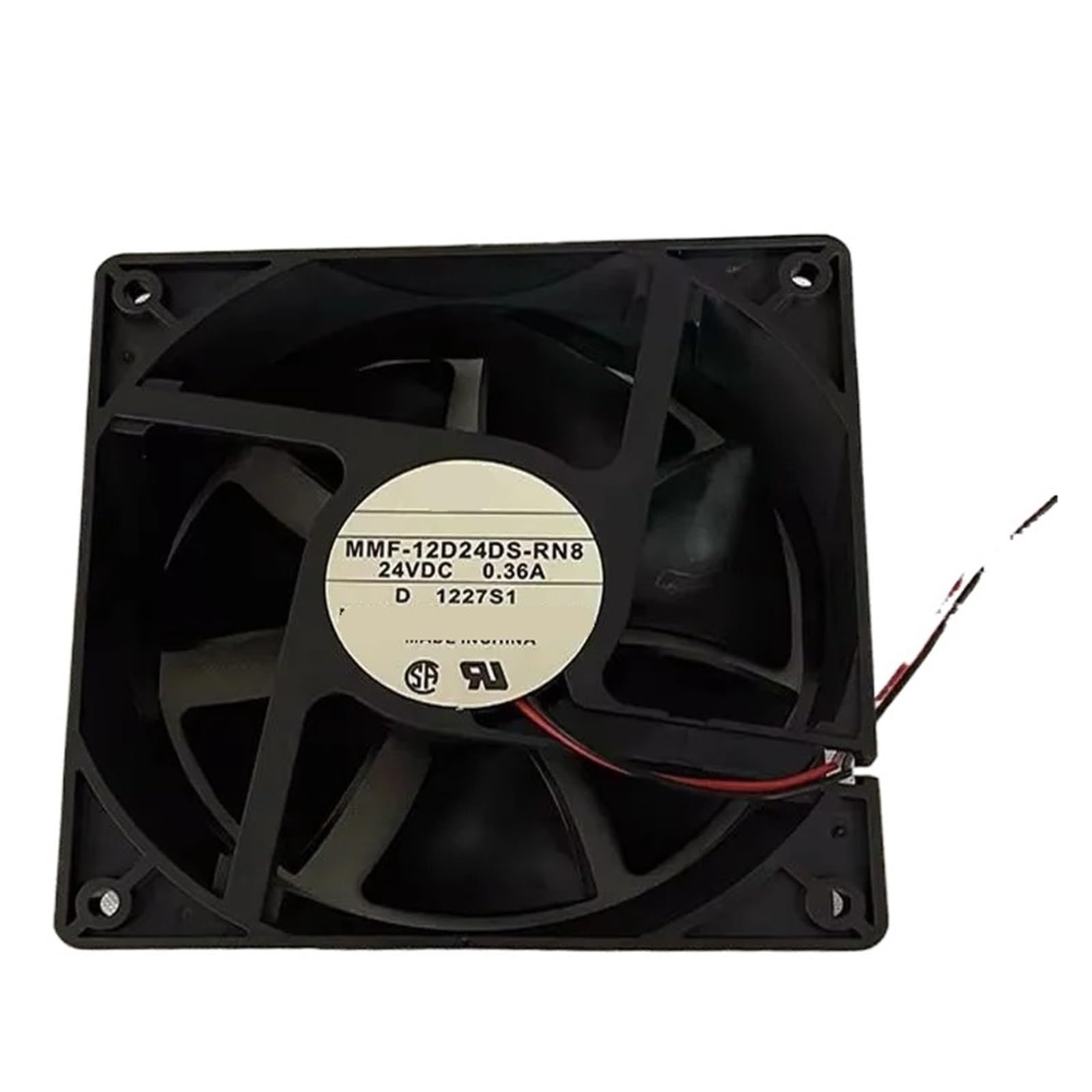 YMUGUEGH 12038mm MMF-12D24DS-RN8 24V 0.36A 2Wire Cooling Fan