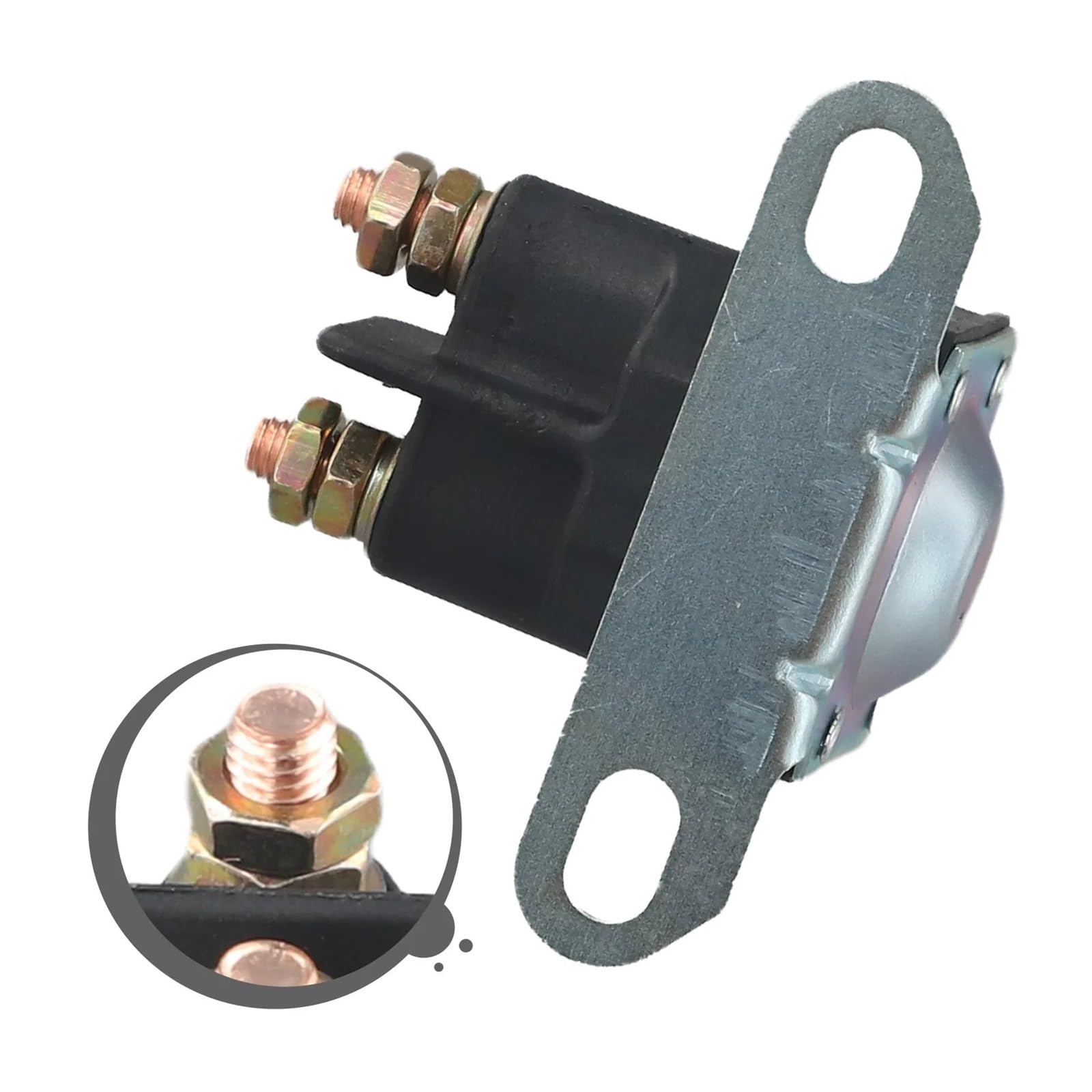 Solenoide de Arranque for cortacésped (1 Unidad), Accesorio de fácil instalación, con L100, L110, L118, L120 y L130.