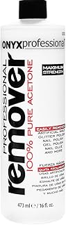 Onyx Professional 100% Acetone Nail Polish Remover, 16 Ounce