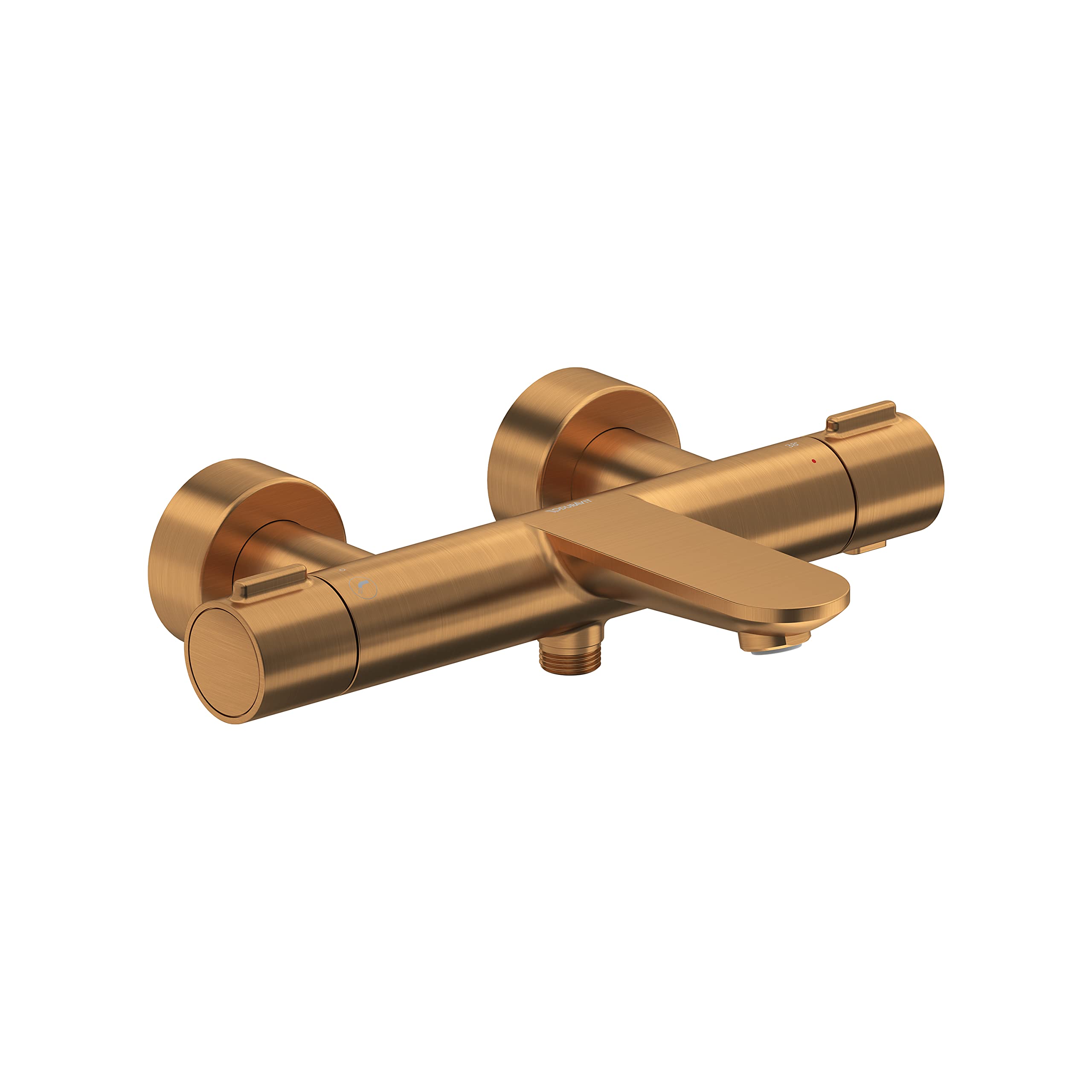 Thermostat de baignoire Duravit Wave WA5220000004 mitigeur mural bronze