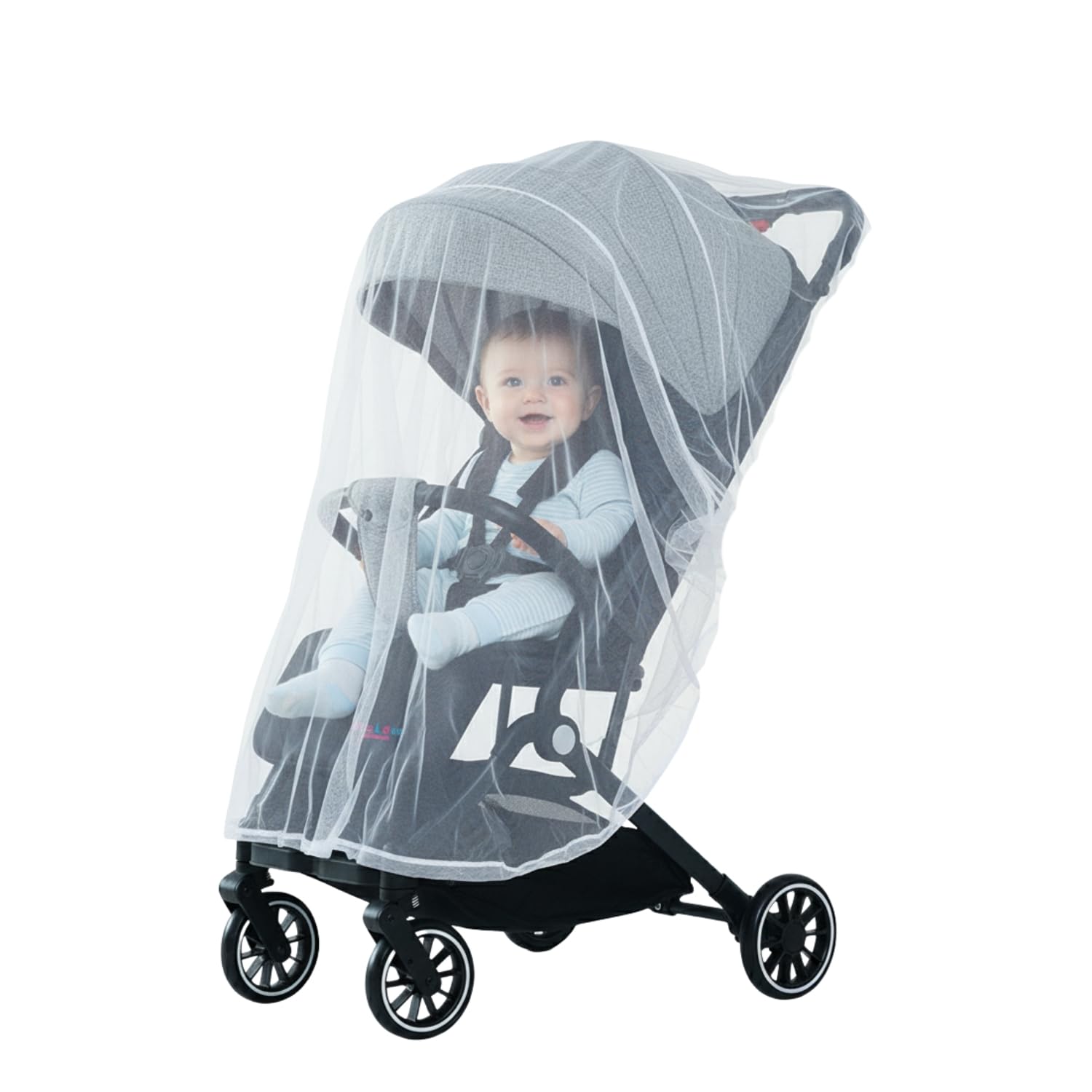 MaaLove Baby Stroller Mosquito Net | Full Protection & Comfort for Your Little One | Breatable Fabric | Mosquito Net for Baby Carriers,Pram,Stroller,Car Seats,Cradles Outdoor,Baby Gift,Unisex-image-49
