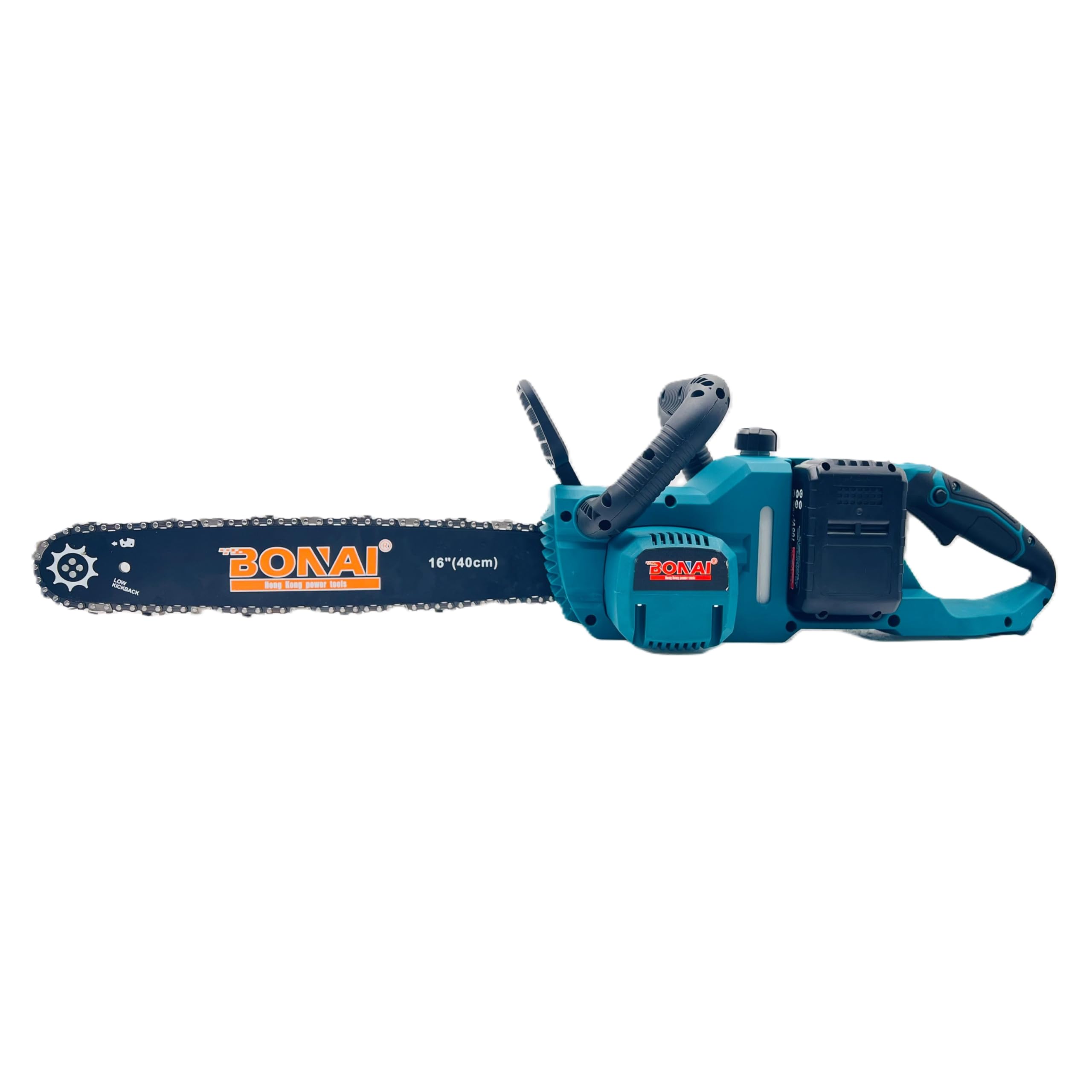 Makute Bonai Cordless Chainsaw, 16-Inch (40cm) 2800W, 168V Battery-Powered Chain Saw, Lightweight, Powerful for Tree Pruning and Wood Cutting, BN-BC16-1