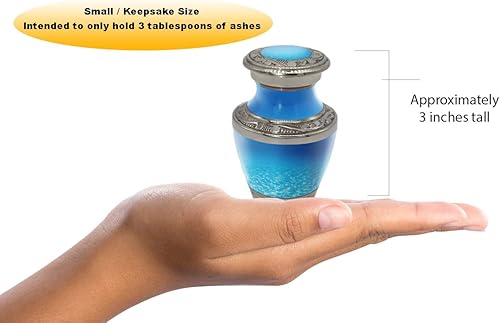 Miniatura 212 de Milky Way - Urnas de cremación para cenizas de adultos, urnas para cenizas, recuerdos de cremación para cenizas, urnas de cremación pequeñas