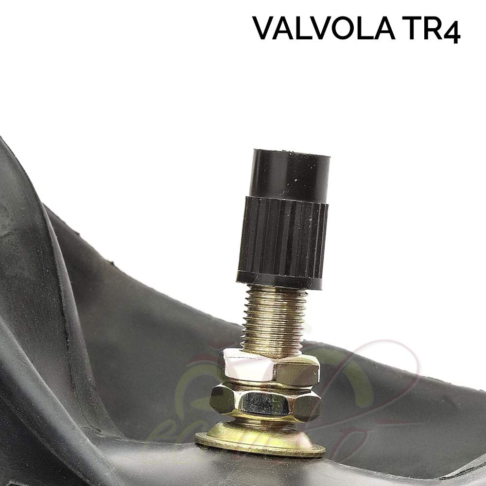 Camere Aria Scooter 2.50/2.75-16 - 2 Pezzi, Valvola Dritta TR4