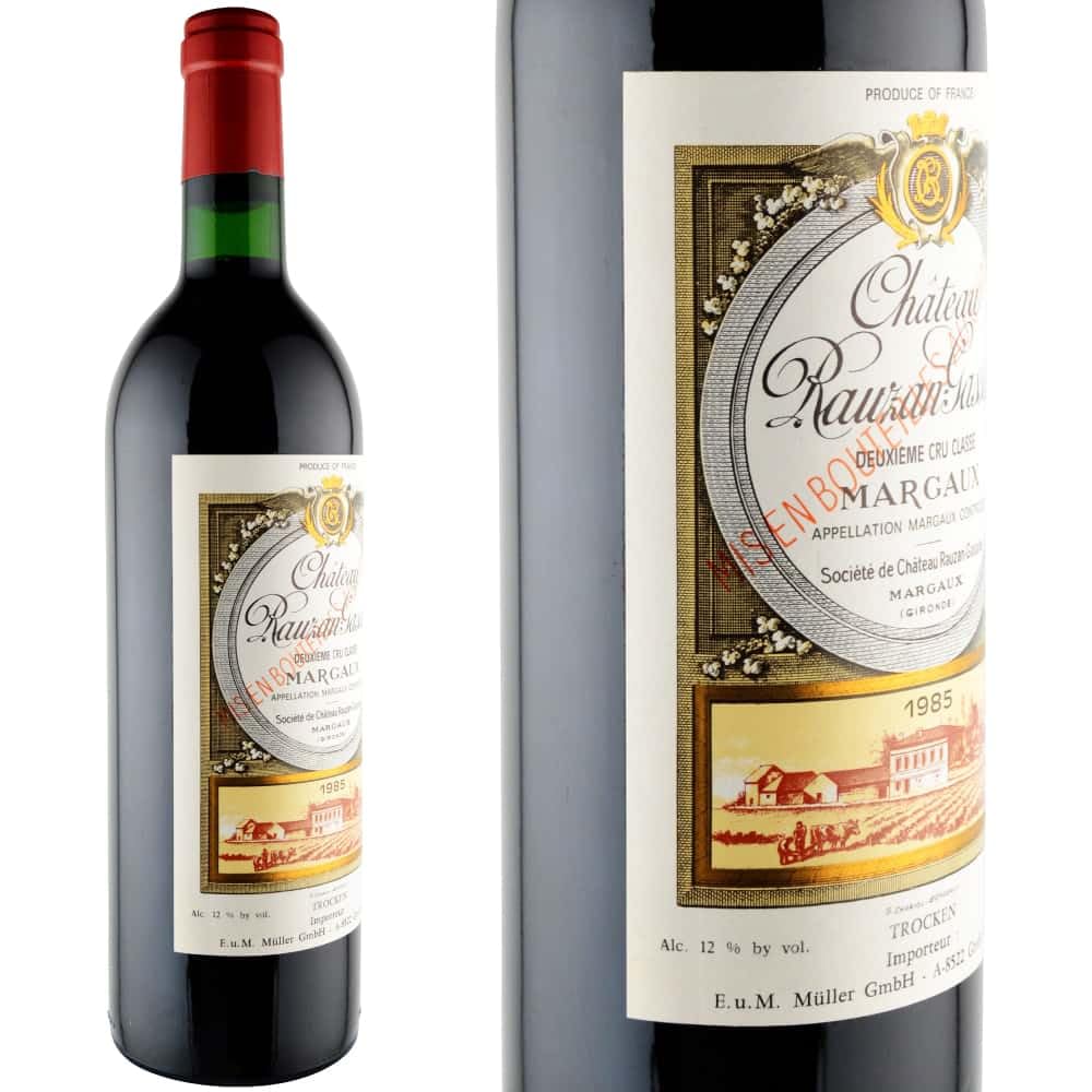 Amazon.co.jp: 1985年 シャトー・ローザン・ガシー 750ml [正規輸入品