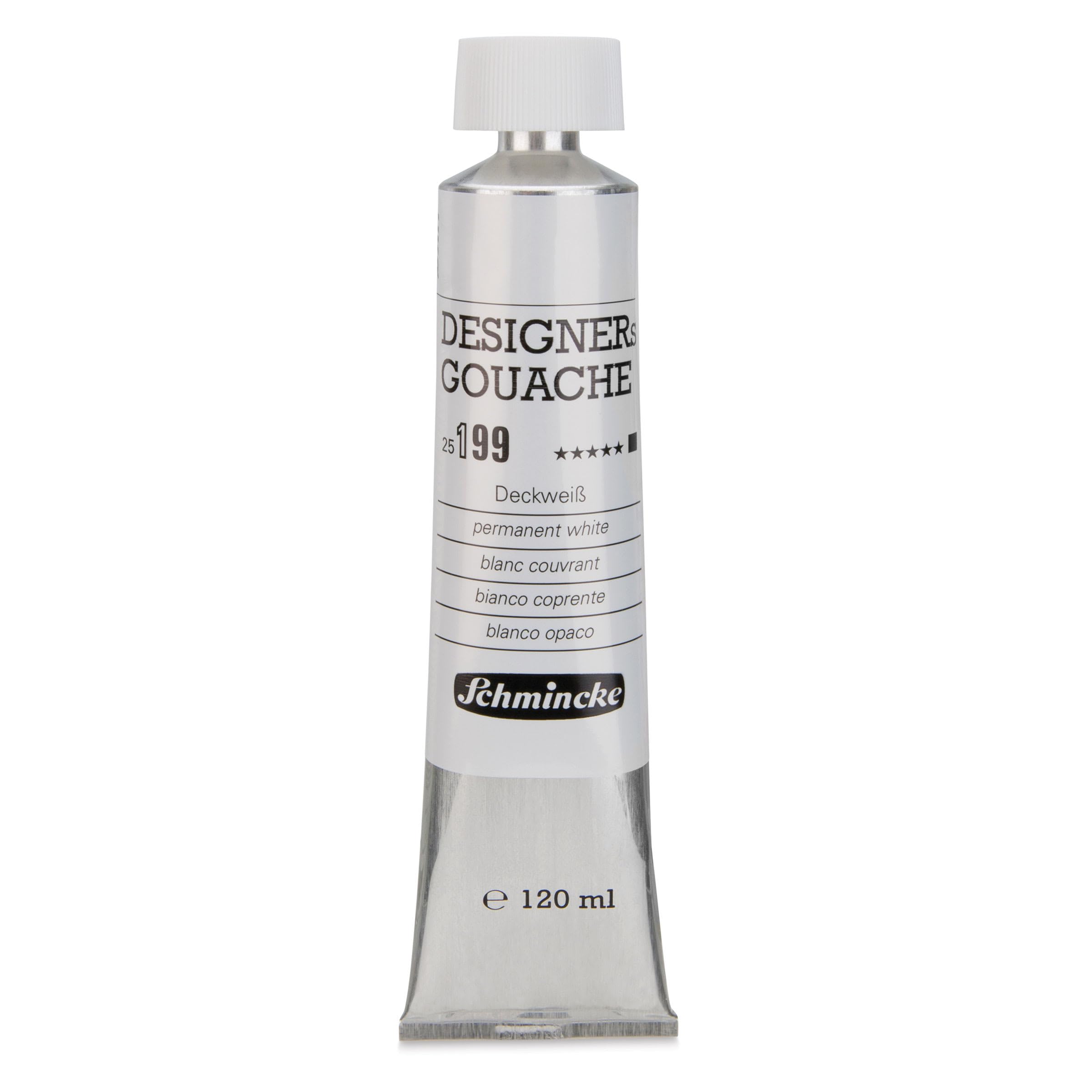 Schmincke : Designers Gouache : 120ml : Permanent White