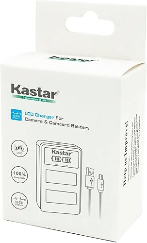 Miniatura 6 de Kastar Batería y cargador USB dual LCD de repuesto para Arlo A-1, Arlo A-1B, Arlo A-1C, PN 308-10029-01, Arlo Pro, Arlo VMC4030, Arlo Pro 2, Arlo