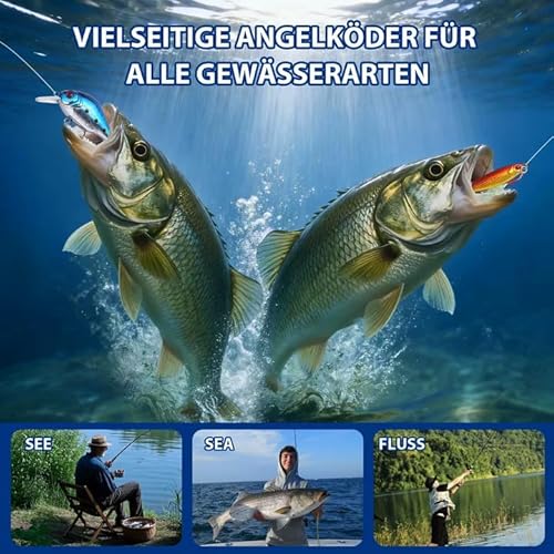 Angeln Adventskalender 2025 Männer – 24 tägiger Adventskalender Angeln Kit mit Angelausrüstung Angelkalender Weihnachtskalender Geschenk für Männer, Jungen, Väter, Ehemänner