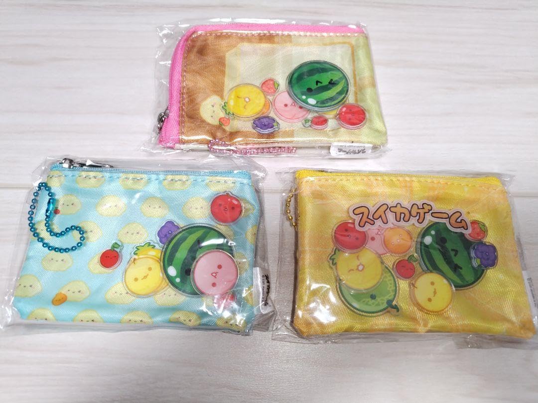 【新品】大量 スイカゲーム シャカシャカミニポーチ 25個×3種 75個まとめ 新品】大量 スイカゲーム シャカシャカミニポーチ 25個×3種 75個