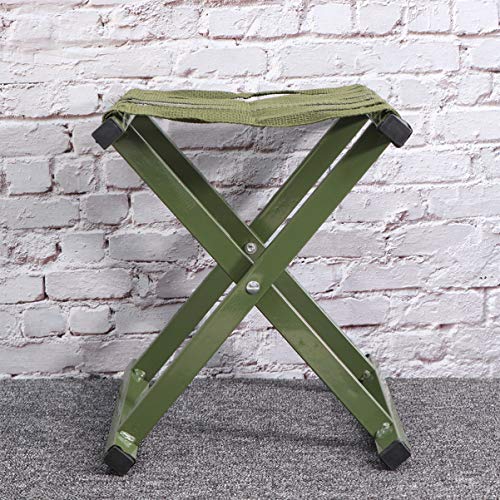 Banquinho dobrável para uso ao ar livre Clispeed, leve, banquinho de pesca, portátil, para acampamen