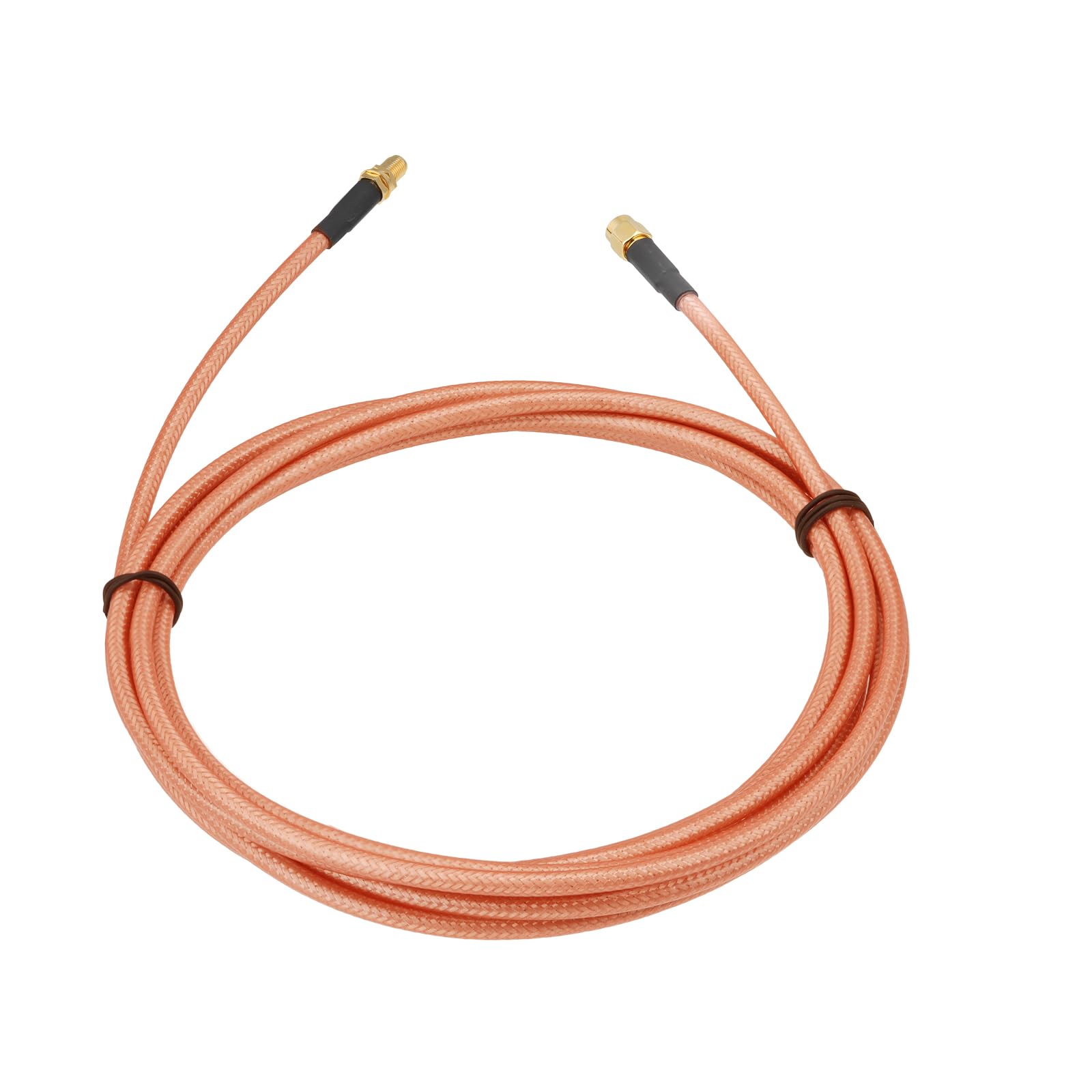 Bingfu Câble coaxial RP-SMA femelle vers RP-SMA mâle RG400 pour routeur WiFi, caméra IP, adaptateur de carte réseau sans fil Mini PCI Express PCIE 3 m