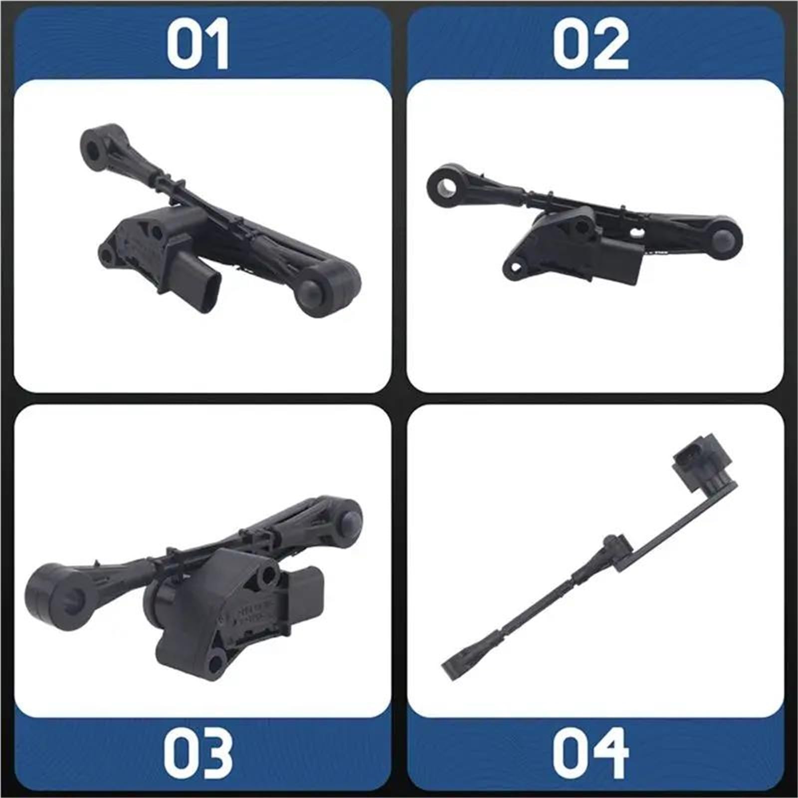 Czujnik wysokości tylnego prawego podłoża dla Land Rover Range Rover L460 L461 2022-2025 (kod LR153363)