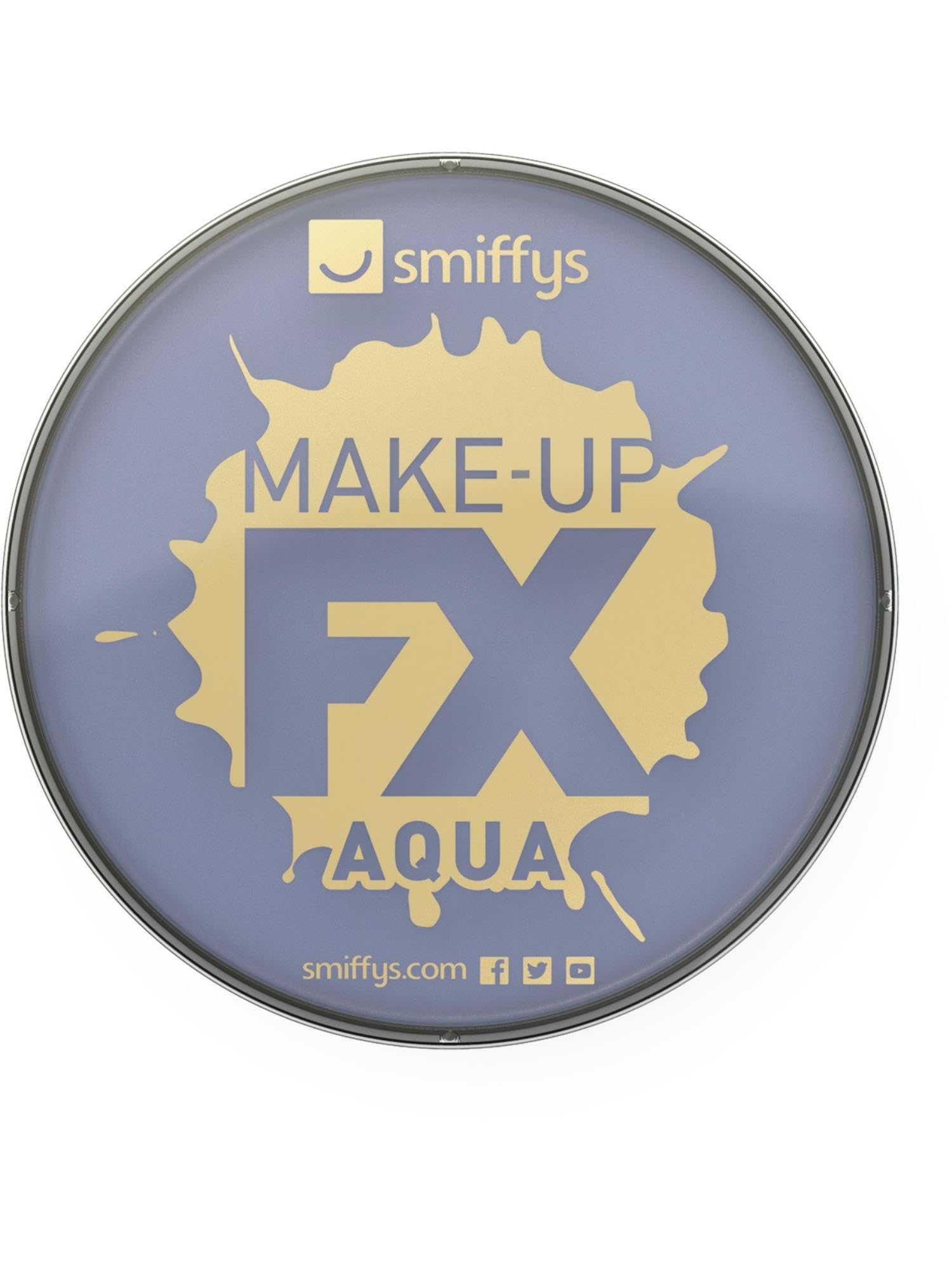 Smiffys Make-Up FX – Trucco Viso Bianco A Base D’Acqua Per Bambini E Adulti