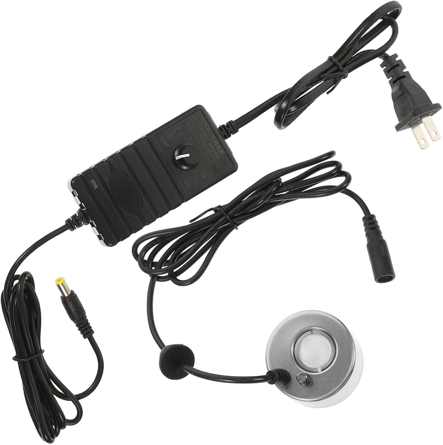 Maker Fogger Machine 4.6cm Aquarium and Pond Fog Maker Us Plug Garden Yard Humidifying and Cooling