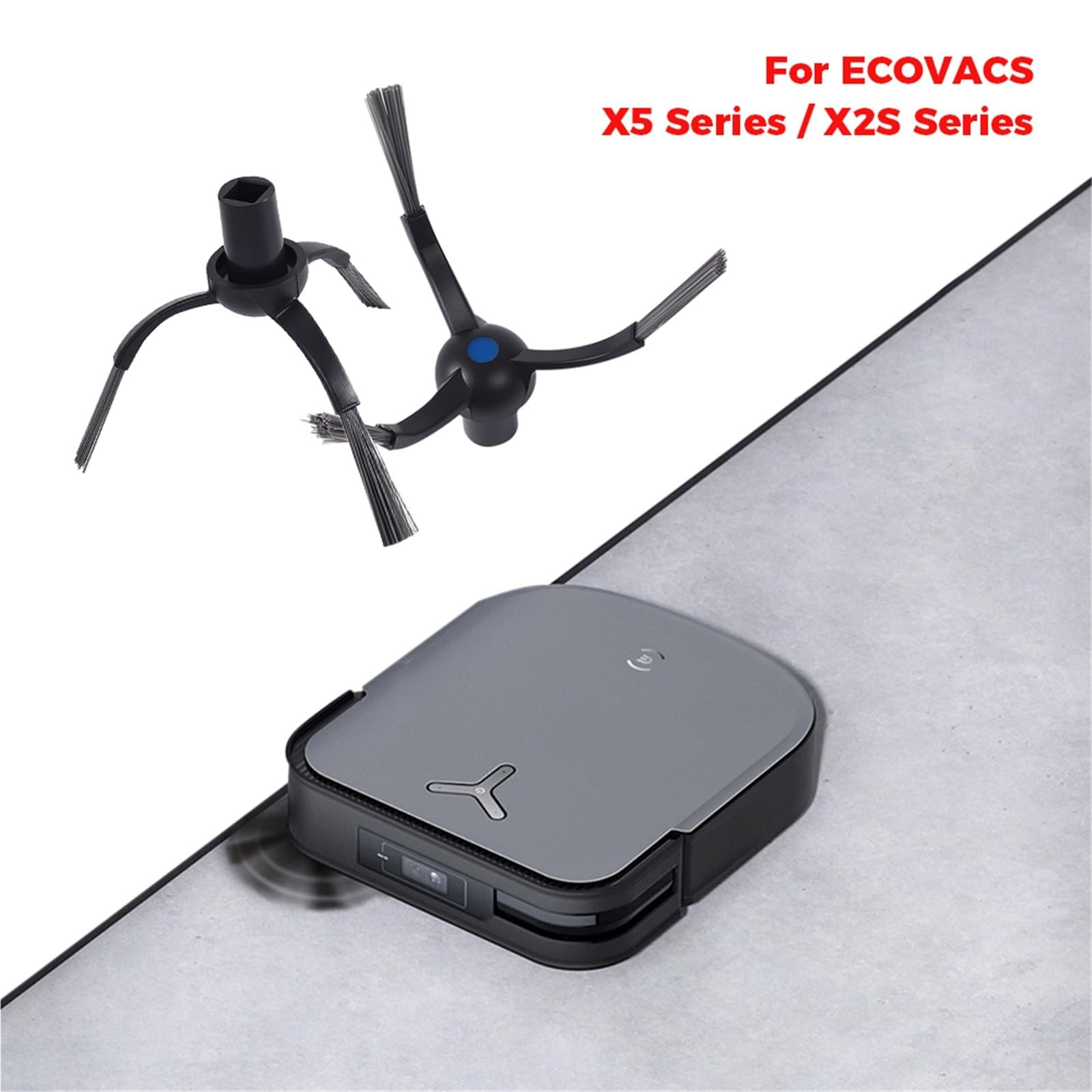 Kompatybilny z Ecovacs X5 Omni / X5 PRO OMNI/X5Pro/X5 Max Robot Vacuum Bag Main Side Brush Filter Mop Accessories Części zamienne (26 szt.)