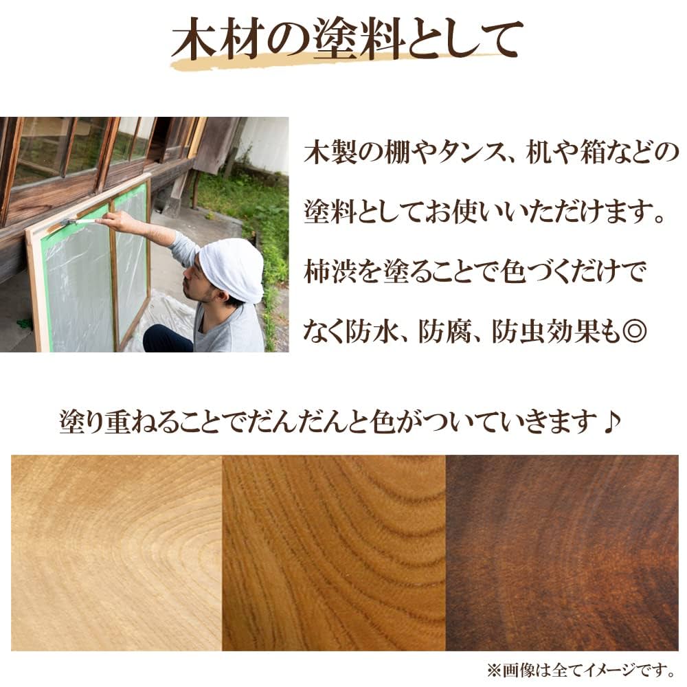 木箱 茶箱 柿渋刷毛染め 木箱 茶箱 柿渋刷毛染め