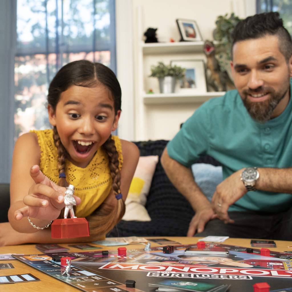 Gry stołowe Monopoly Malos Perdedores Hasbro (ES)