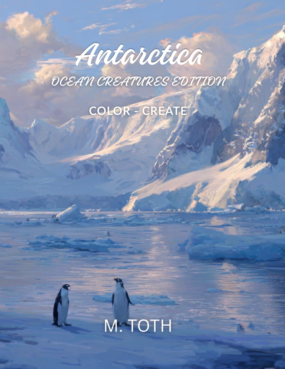 Antarctic: Wildlife Coloring Book Two: Animals 26–50 (Ocean Creatures Edition)