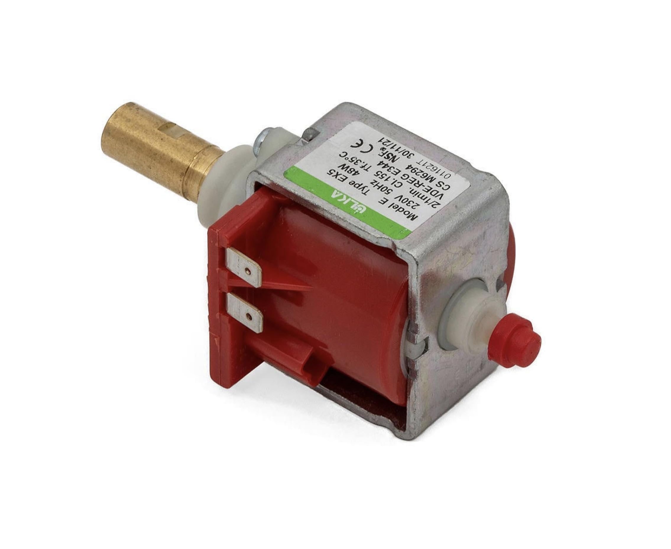 ITALPARTS Ulka EX5 - Pompa dell'acqua originale, 48 W, 230 V, 50 Hz. Ricambi Macchine da Caffè Espresso