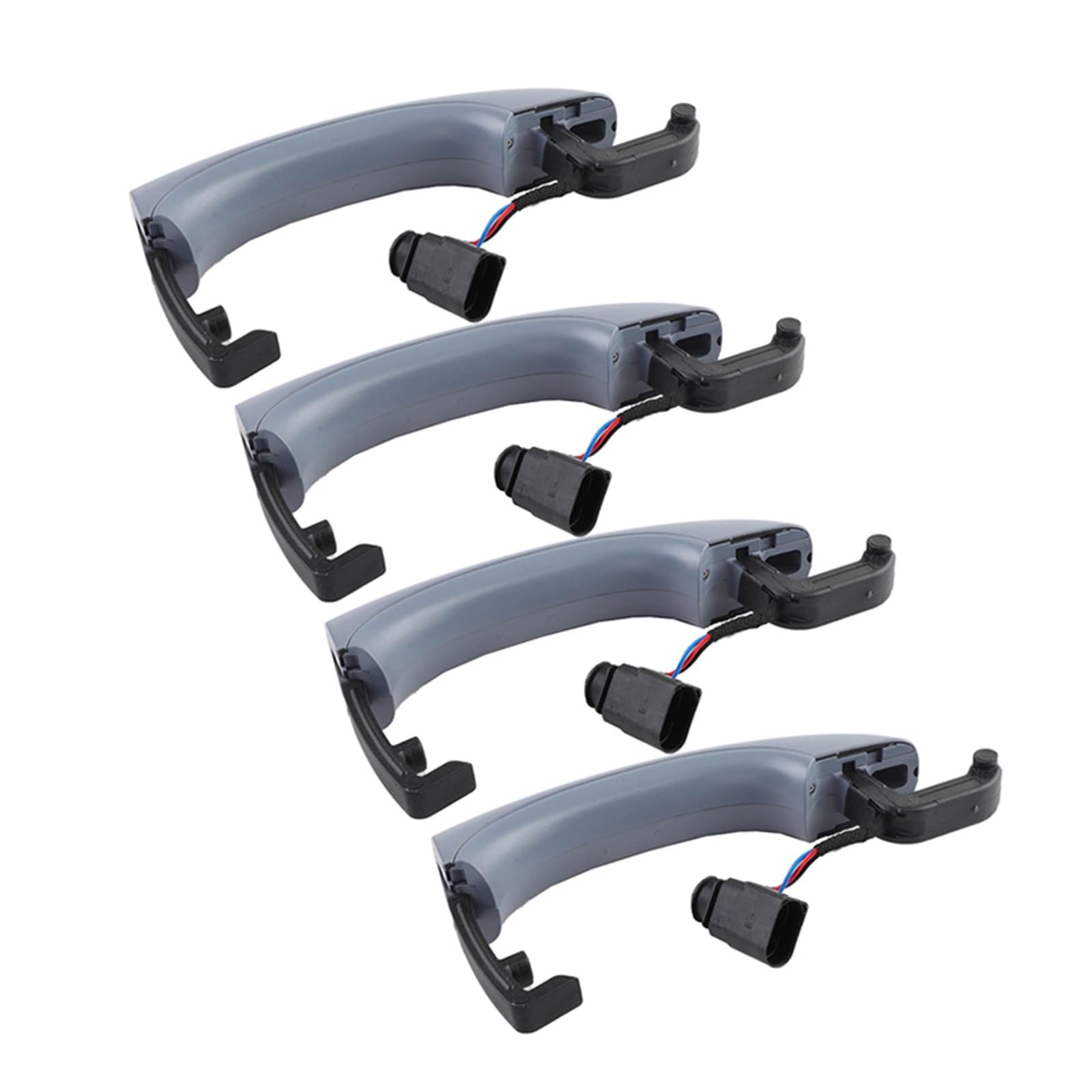 Trxjjvm 4 Pc For Q7 3.0L 3.6L 4.2L 2007 2008 2009 2010 2011 2012 2013 2014 2015 Car Exterior Door Handle 4L0837205 Car Exterior Door Handle(4 Pc)