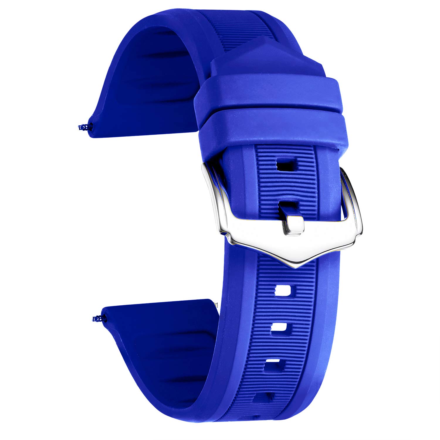 BINLUN Silicone Rubber Watch Band Smart Watch Strap Colors(White, Red, Black, Blue, Orange) Sizes(12mm,14mm,16mm,18mm,19mm,20mm,21mm,22mm,23mm,24mm,26mm,28mm) (B07B92D4KX) Amazon Price History, Amazon Price Tracker
