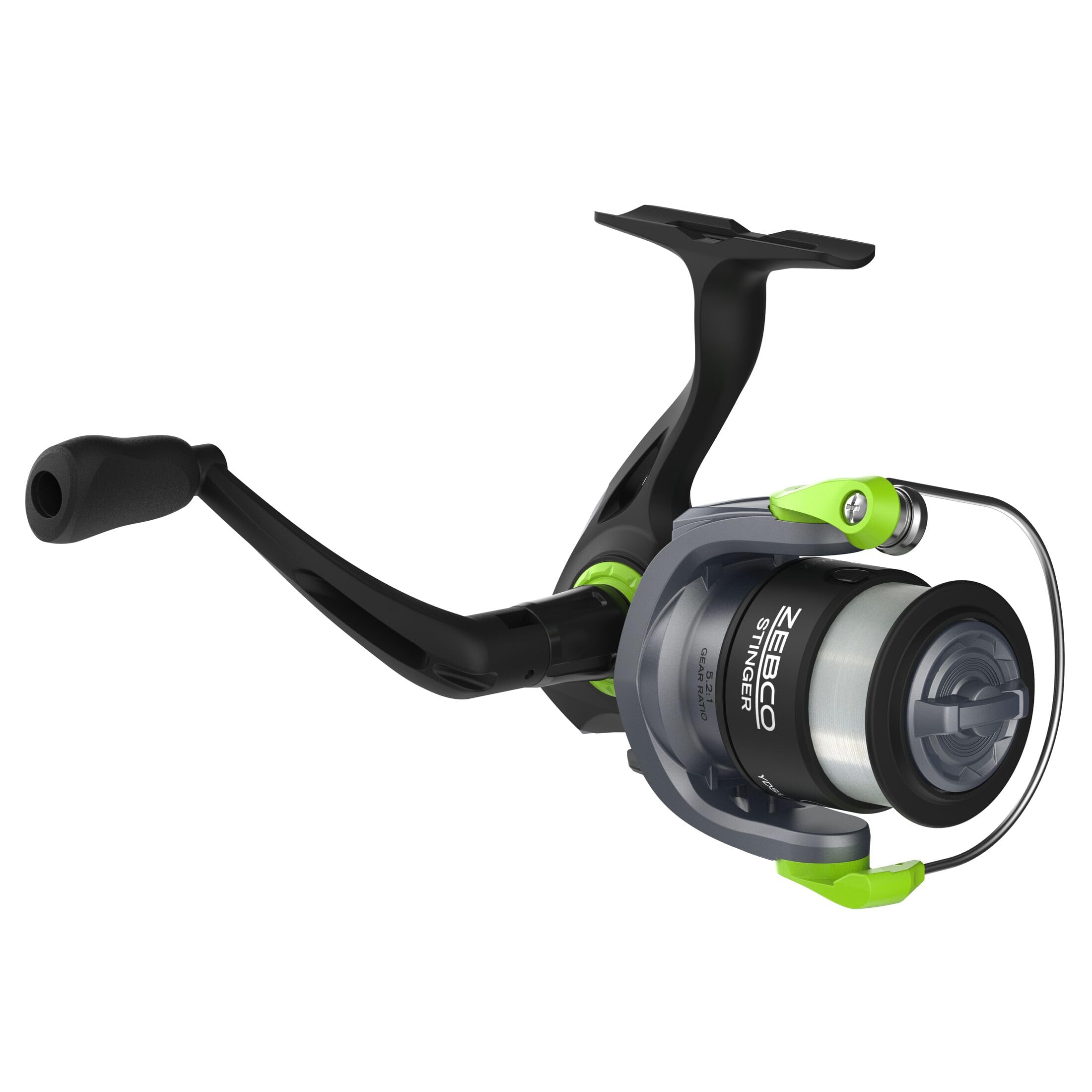 Amazon.com: Zebco Stinger Spinning Fishing Reel, Size 10, 5.2:1