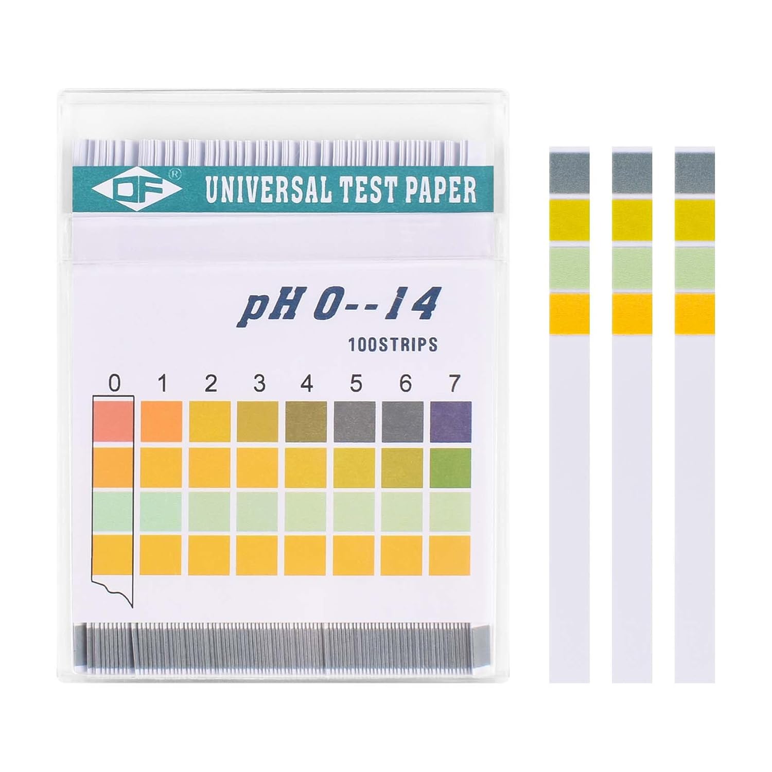 PH Test Strips for Water, 100 Pcs PH Strips for Urine and Saliva
