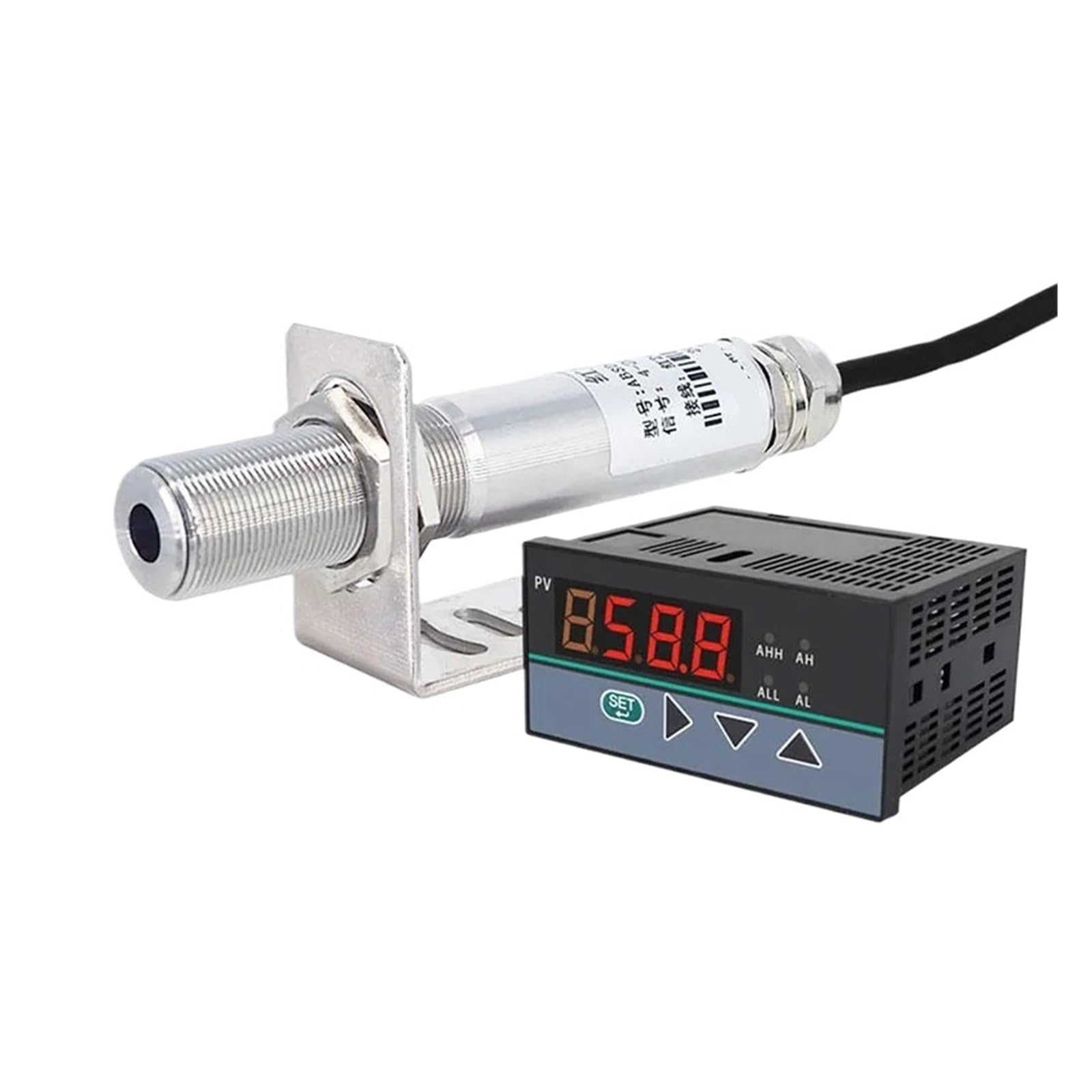 Termómetro infrarrojo, sensor de temperatura, transmisor sin contacto, medición de temperatura industrial, 4-20mA0-5VRS485