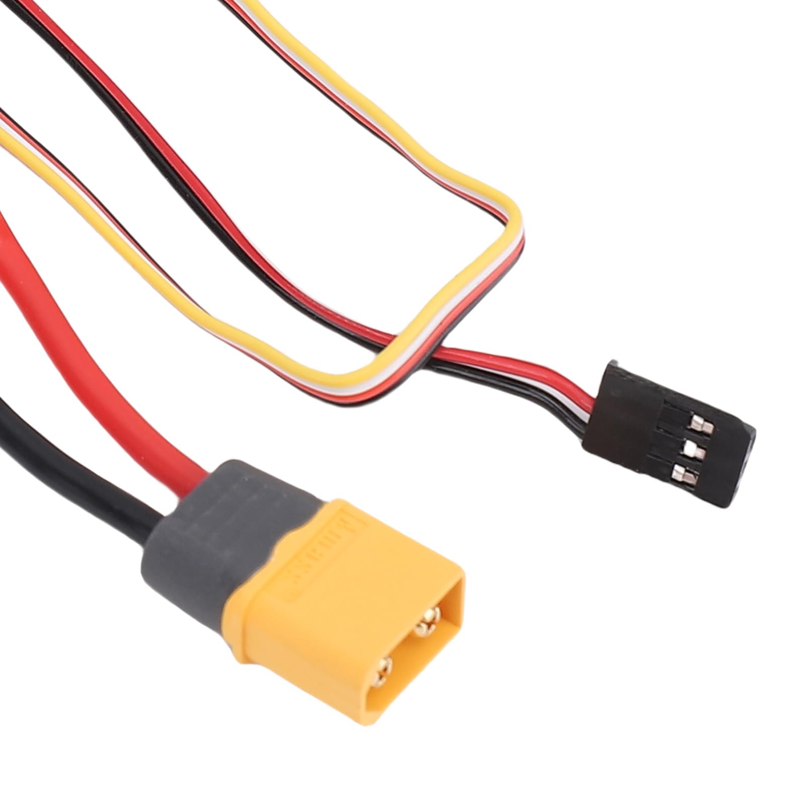 Pongnas Bezszczotkowy Silnik Outrunner 2250KV z Zestawem ESC 80A do Samochodu Gąsienicowego Axial SCX10 /10 RC – Wstępnie Lutowany Zestaw ESC Silnika Plug-and-Play z 4V 10A BEC