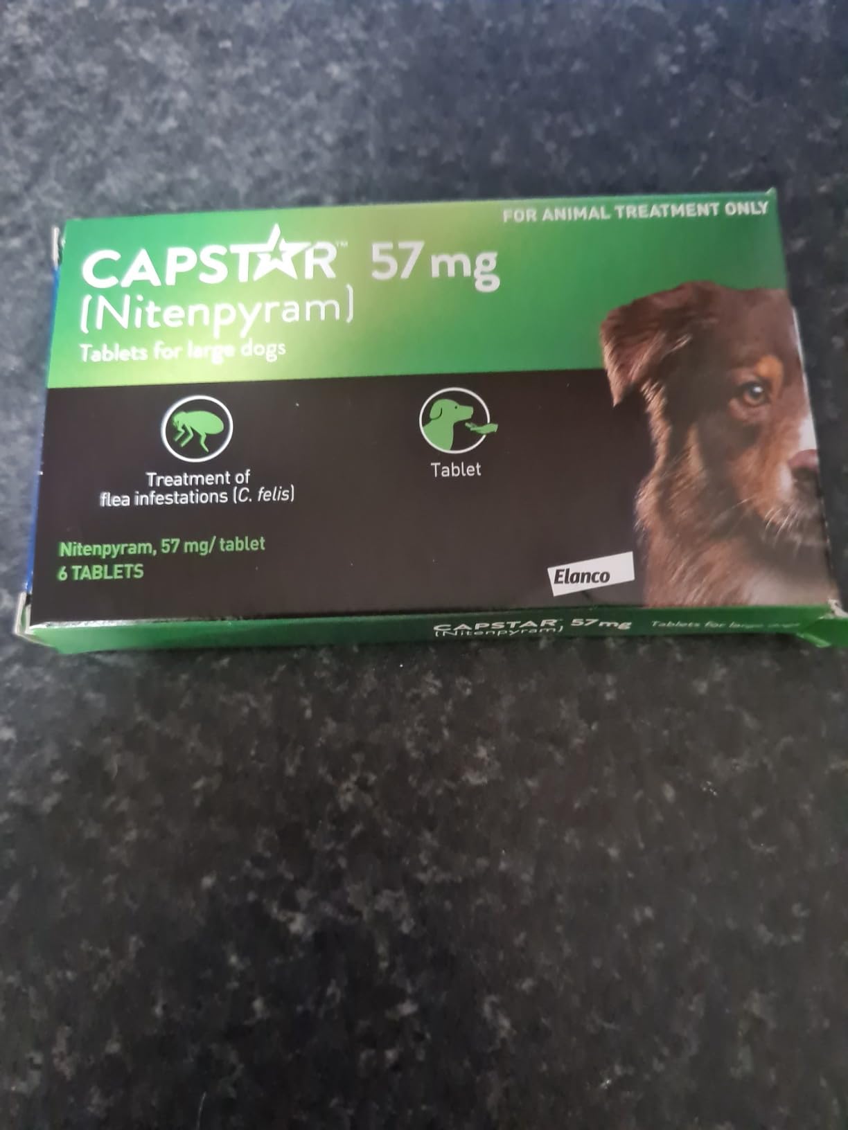 Capstar Flea Tablets for Dogs, for Medium and Large Dogs from 11.5kg to