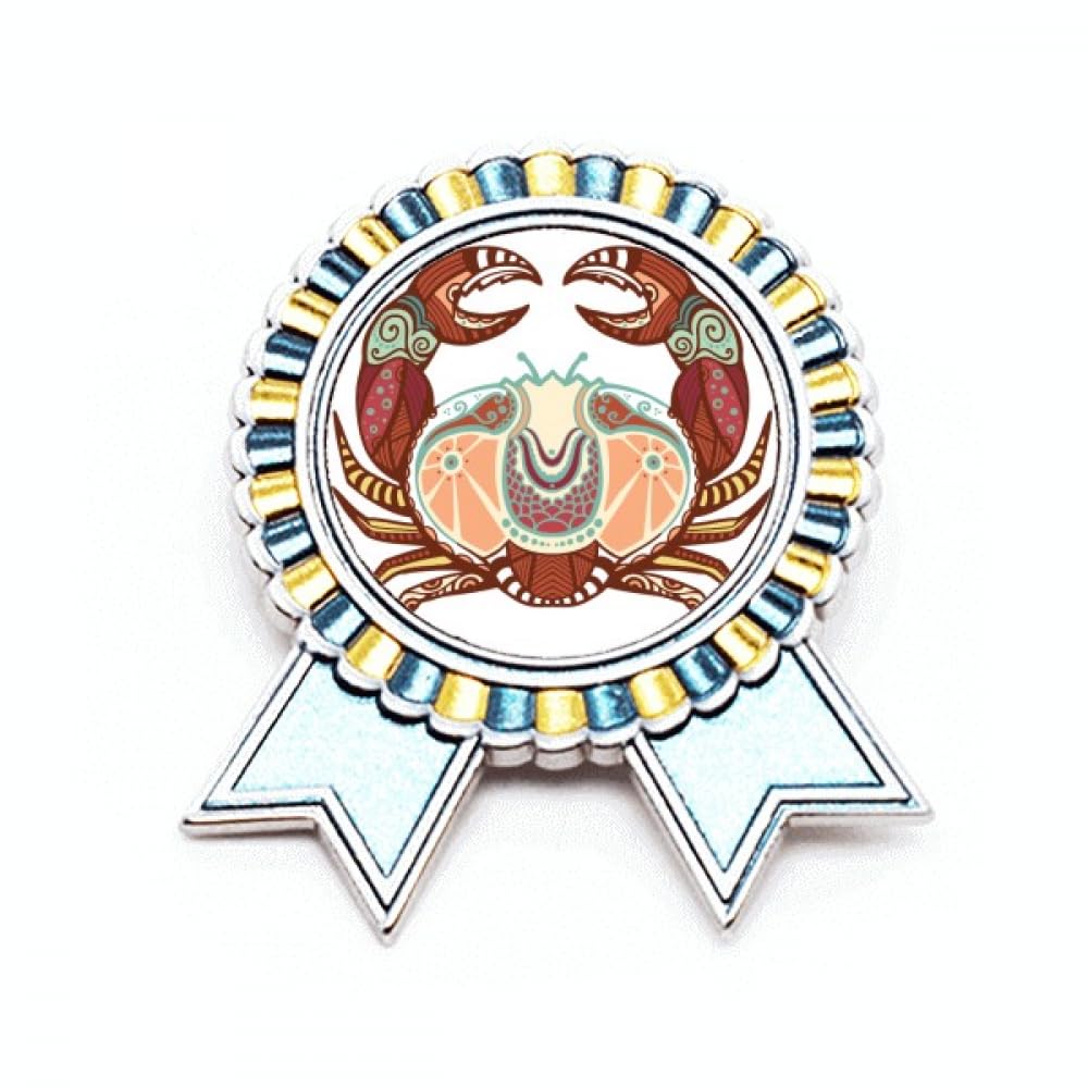 Broche zodiaque Cancer accessoire constellation métal taille M - 4